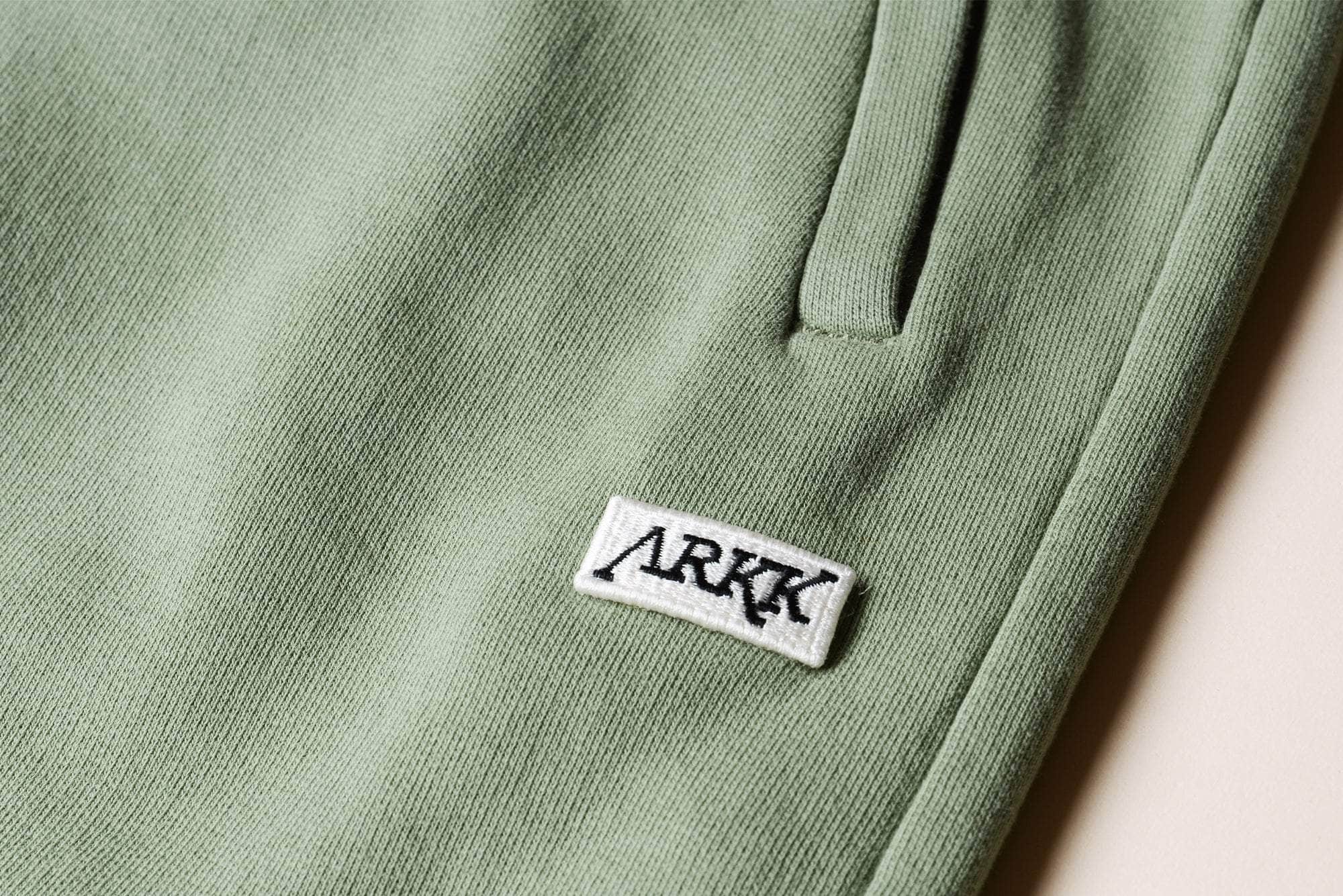 ARKK Apparel ARKK Box Logo Sweatpants | Oil Green Sweatpants